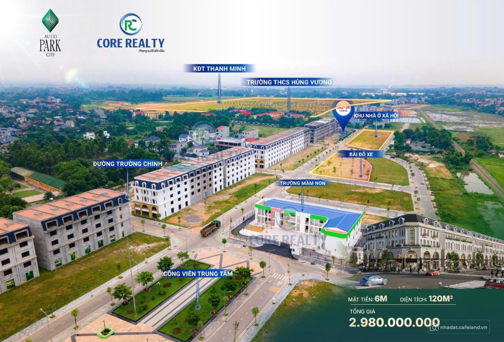 Duy Nhất 2 Lô Đất Nền Cuối Cùng Siêu Đẹp Tại Trung Tâm Phường Âu Cơ – Phú Thọ