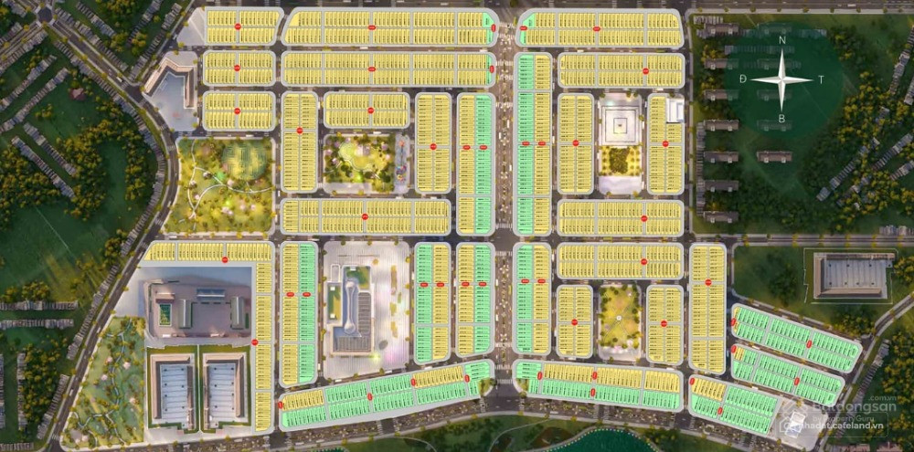 Đất nền trung tâm thị xã phú thọ dự án đất việt green park giá từ hơn 2 tỷ lô