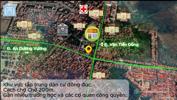 Cho thuê mặt bằng kinh doanh trung tâm Yên Phong - Bắc Ninh.