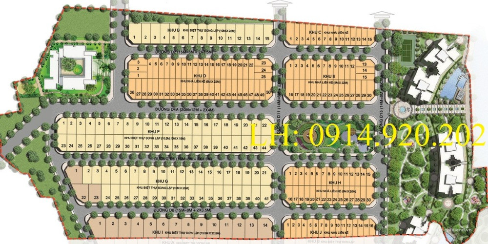 Bán đất nền DA Khu dân cư Hưng Phú, P.Phước Long, TPHCM, dự án vị trí đẹp