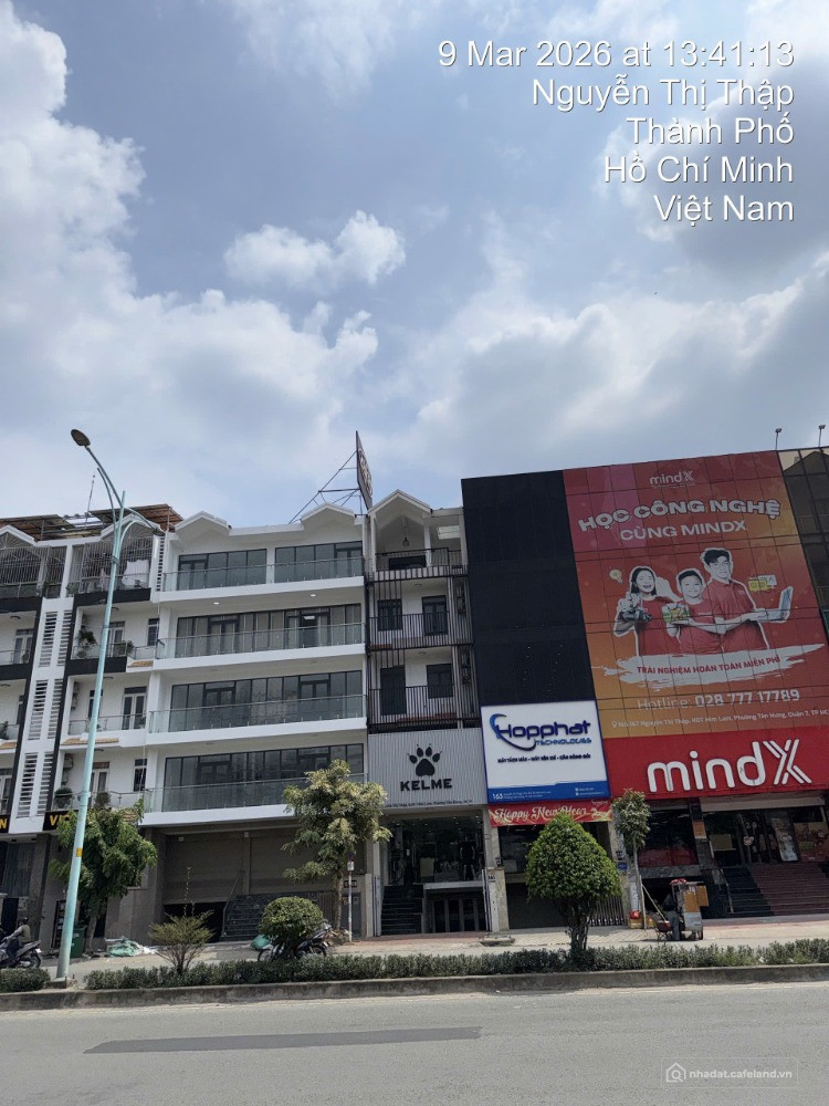 Bán Nhà Mặt Tiền Nguyễn Thị Thập Tân Hưng Quận 7, giá 45 Tỷ