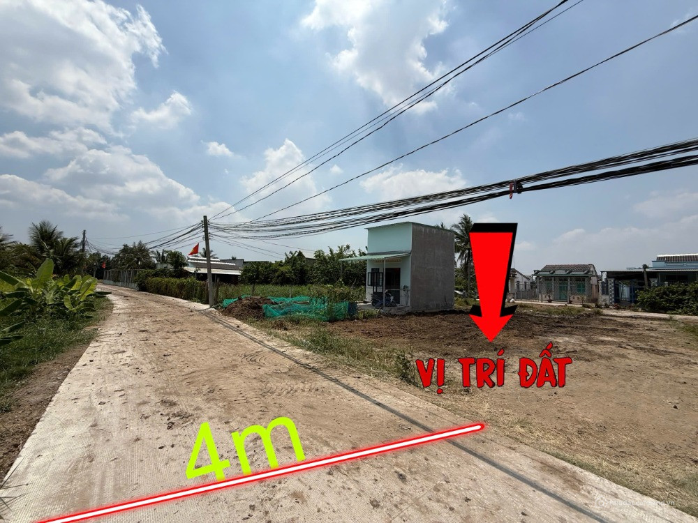 Bán Đất Thổ cư trong khu dân cư Cần Đước Long An (Cũ ), 2 lô Liền kề 5mx35m