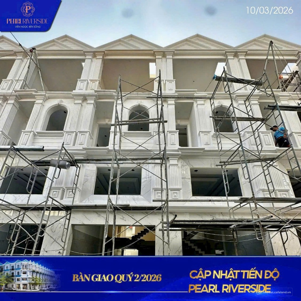 Pearl Riverside Q8 – Nhà phố ven sông, gần Võ Văn Kiệt, giá 6,5 tỷ