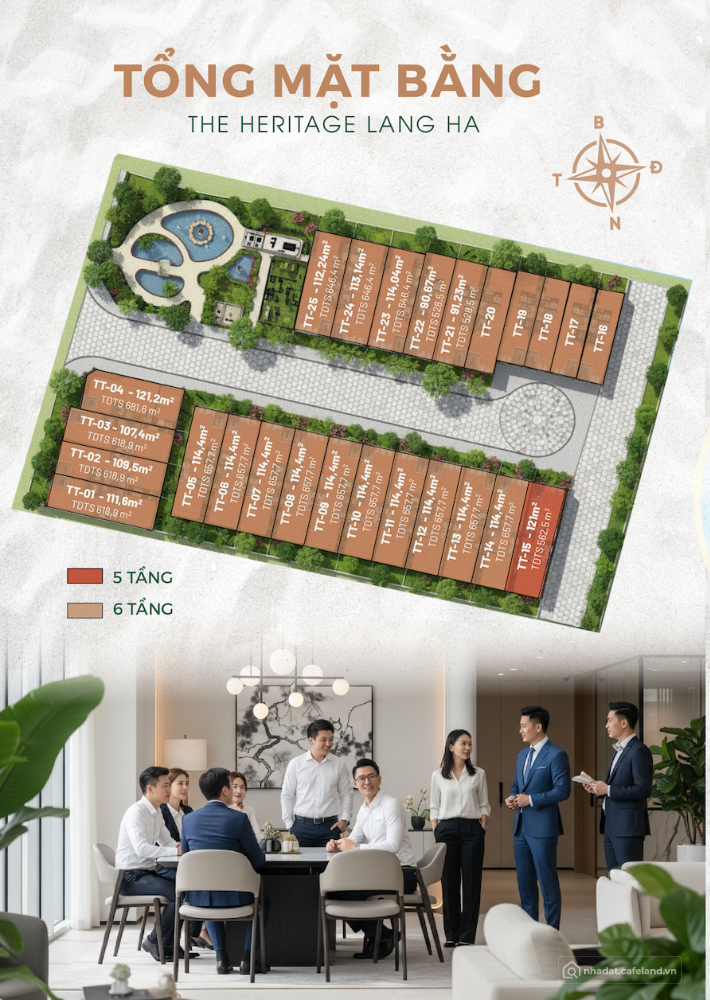 Chủ suất gửi bán căn ngoại giao căn LK 109m2 tại  29 Láng Hạ