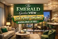 Emerald Garden View 35tr/m2. Booking sớm tặng 30 triệu. Thanh toán 9tr/tháng.
