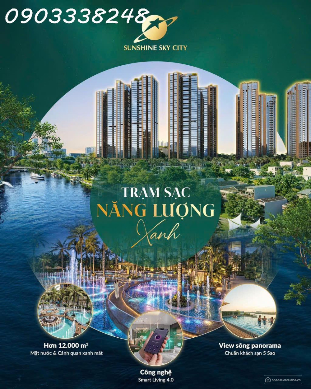 Tòa V8, V9 Sunshine Sky City chính thức nhận giữ chỗ giá từ 98 triệu/m2, được