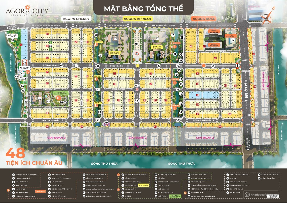 [CHỈ 20TR/M2] Sở Hữu Ngay Agora City - KĐT Hành Chính Phía Tây SG