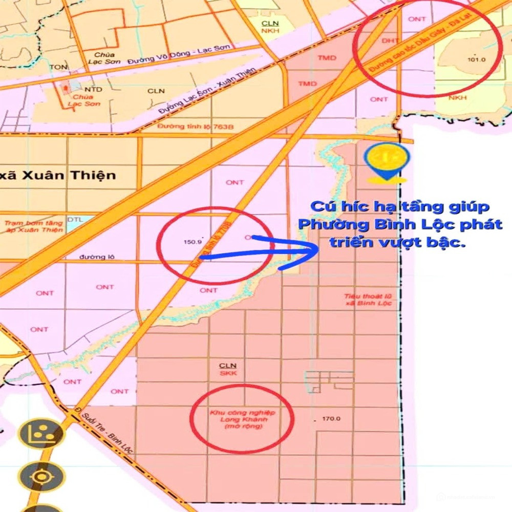 CHỈ 870Tr. Cạnh bên KCN Long Khánh Mở Rộng, 140 mv Thổ cư, Sổ riêng!