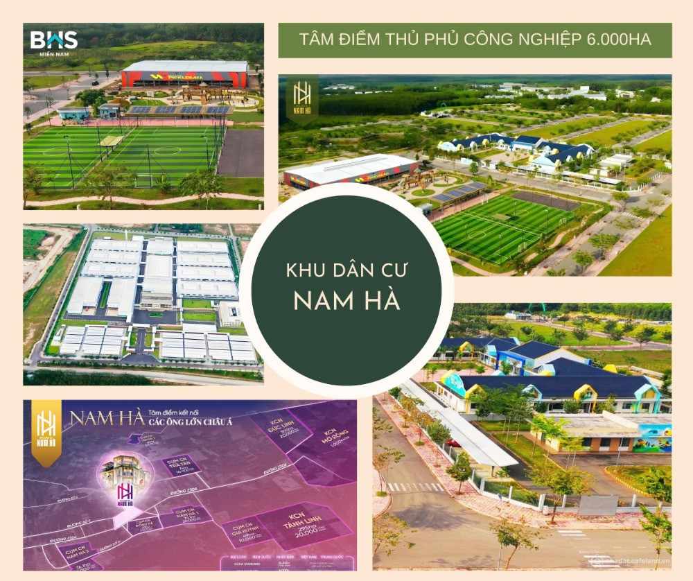  CHỈ 1,29 TỶ - ĐÓN ĐẦU ĐẠI CÔNG NGHIỆP 600HA -KDC Nam Hà