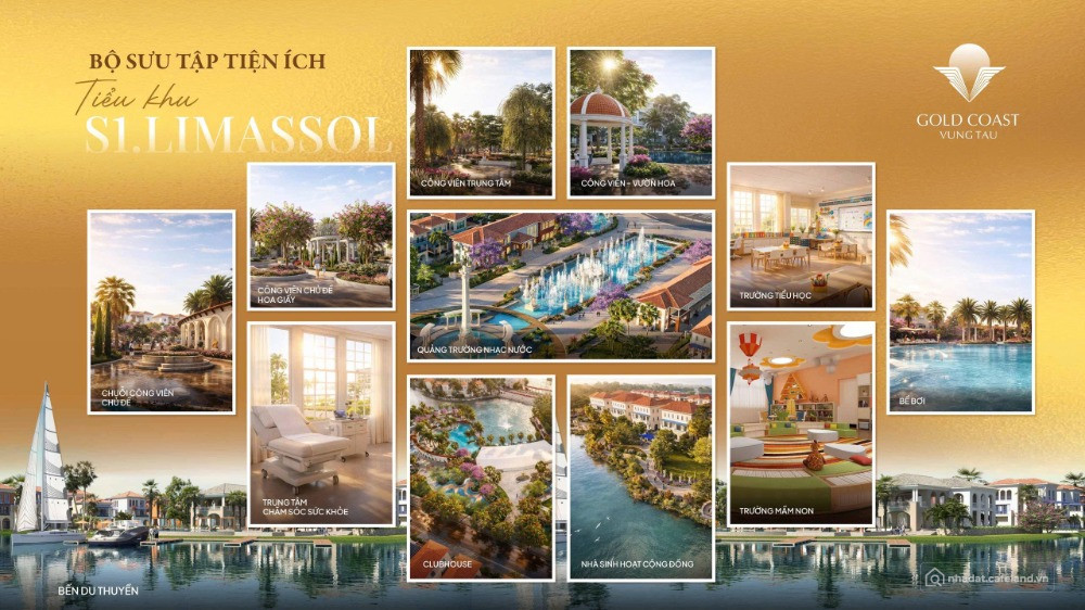 Shop house dự án Gold Coast Vũng Tàu