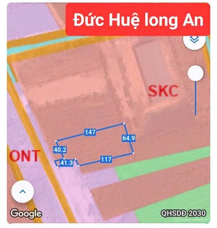 Bán đất 2,2ha mặt tiền đường nhựa Đức Huệ, Long An