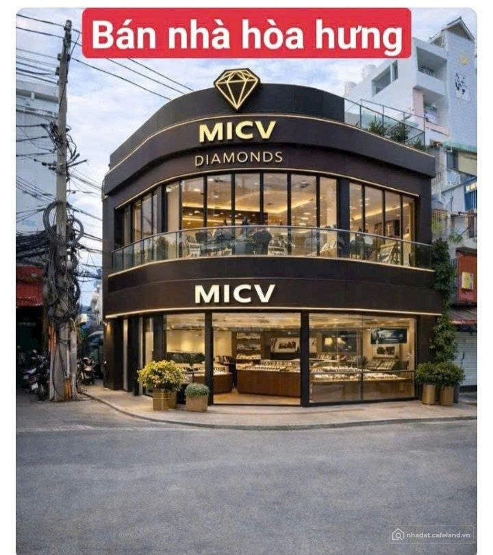 Bán nhà góc 2 mặt tiền CMT8, phường Hòa Hưng, Quận 10 – vị trí kinh doanh đỉnh