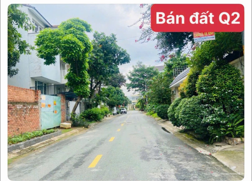 Bán lô đất mặt tiền đường Bùi Tá Hán, Quận 2 – khu dân trí cao