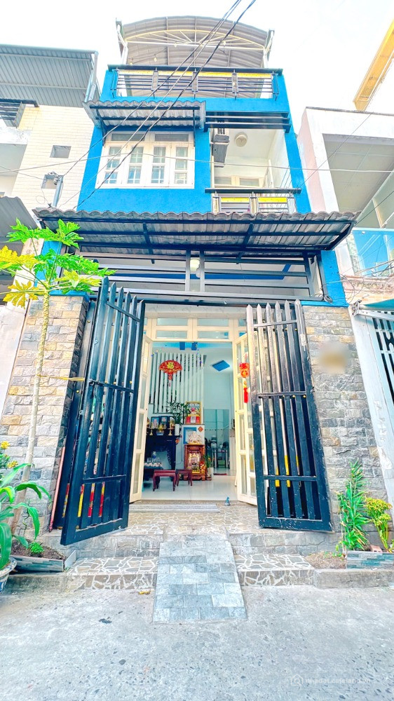 Bán nhà 2 lầu hẻm 5m đường Âu Dương Lân P.Chánh Hưng Quận 8