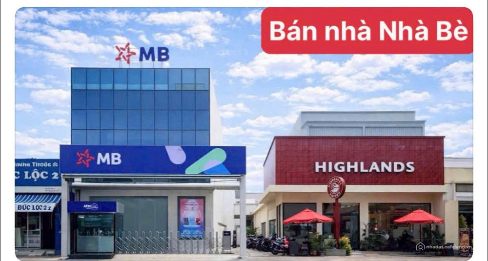 Chuyển nhượng cặp nhà mặt tiền đường Huỳnh Tấn Phát, Nhà Bè