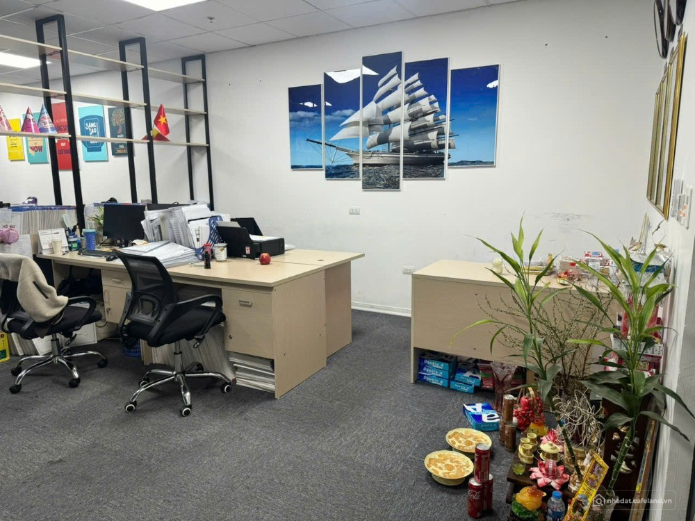 Cho thuê văn phòng 80m² An Bình Plaza Mỹ Đình – full nội thất, giá 10$ net