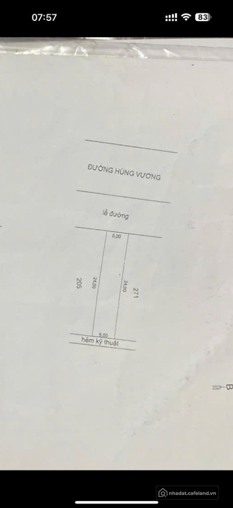 ĐẤT CHÍNH CHỦ___CƠ HỘI VÀNG SỞ HỮU ĐẤT MẶT TIỀN HÙNG VƯƠNG – TRUNG TÂM TP. MỸ