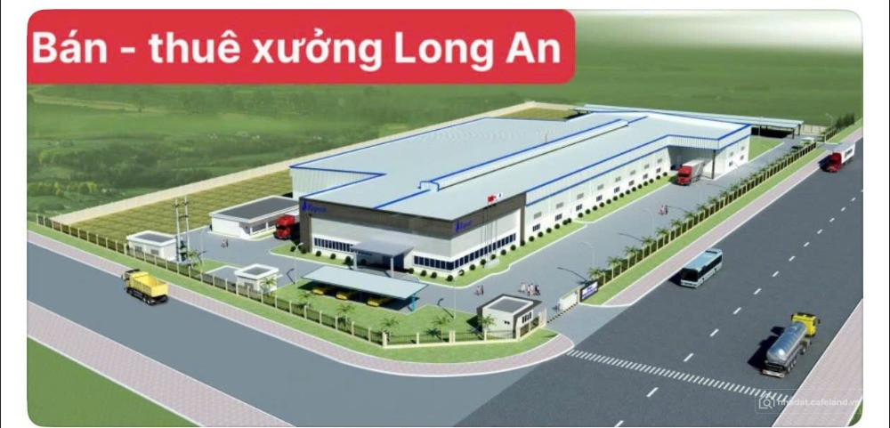 Chuyển nhượng hoặc cho thuê kho xưởng trong KCN Hải Sơn, Nam Thuận, Long An