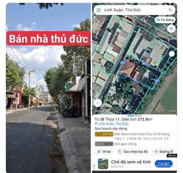 Chuyển nhượng nhà hẻm xe hơi đường 8, Linh Xuân, TP Thủ Đức