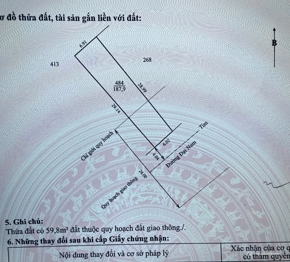  Đất Mặt Tiền Kinh Doanh Đường Đại Nam – Gần Cầu Tuần