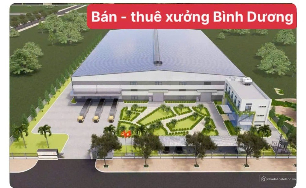 Chuyển nhượng kho xưởng trong KCN Tân Uyên, Bình Dương