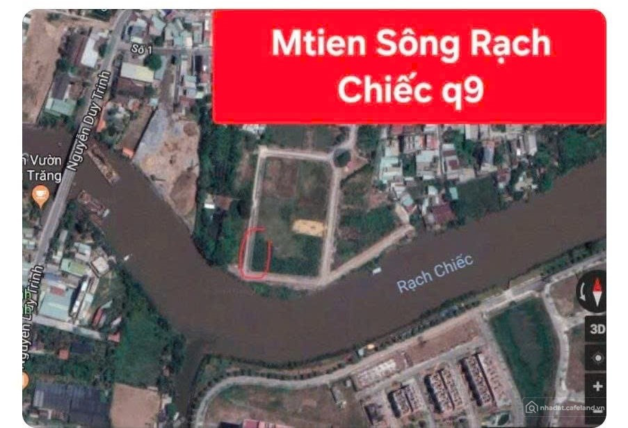 Bán đất mặt tiền sông Rạch Chiếc – Quận 9