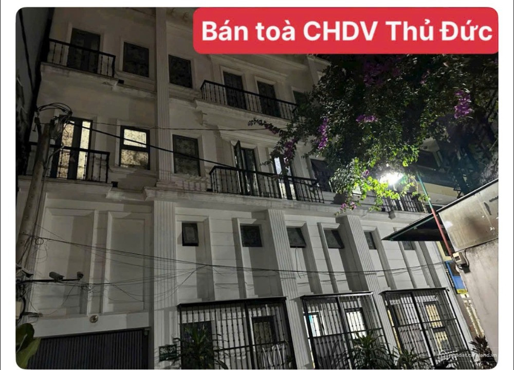 Bán tòa căn hộ hẻm xe tải phường Linh Đông, Thủ Đức