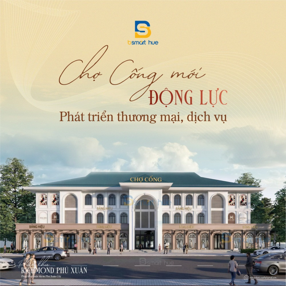 CHÍNH THỨC CÔNG BỐ GIÁ DỰ KIẾN RICHMOND PHÚ XUÂN ĐỘC QUYỀN 20 CĂN THƯƠNG MẠI GIA