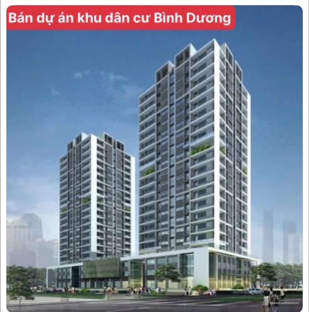Chuyển nhượng dự án cao tầng mặt tiền Đại lộ Bình Dương, TP Thủ Dầu Một, BD