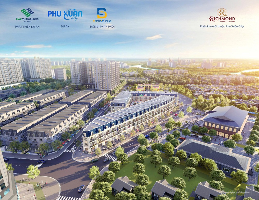 Richmond Phú Xuân: Điểm nhấn thương mại tại đô thị mới An Vân Dương