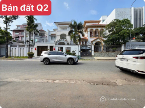 Chuyển nhượng lô đất biệt thự ngay Nguyễn Văn Hưởng, Thảo Điền, quận 2