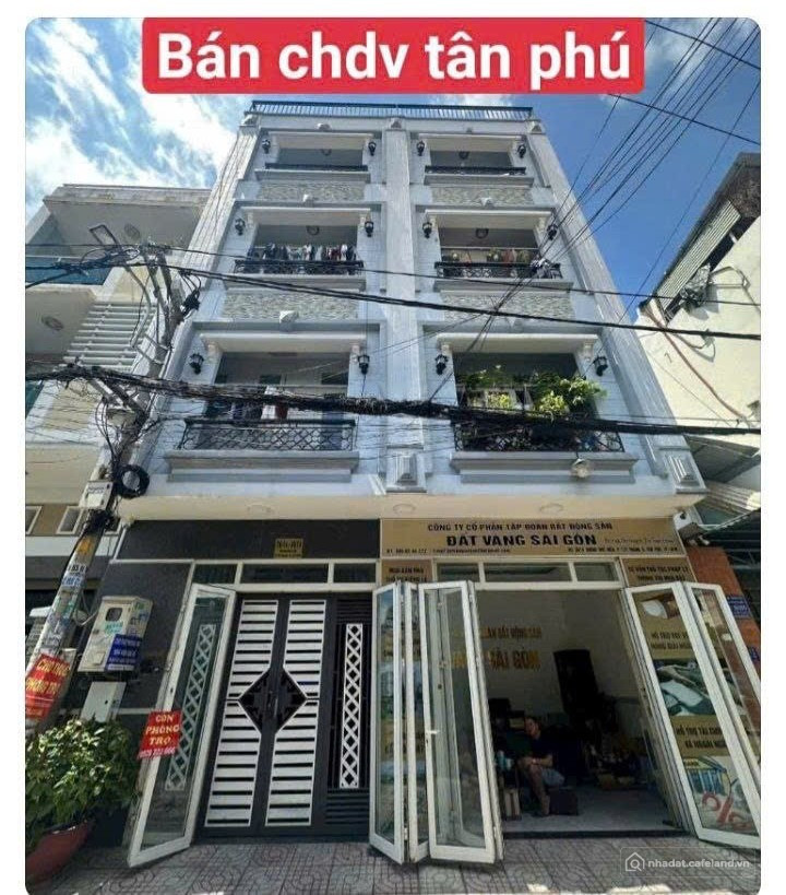 Bán tòa căn hộ dịch vụ đường Đức Hiền, phường Tây Thạnh, quận Tân Phú