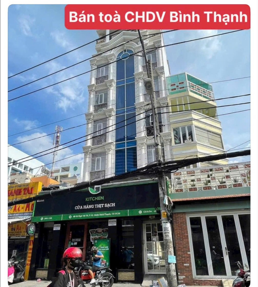 Tòa căn hộ dịch vụ mặt tiền Ngô Tất Tố, Bình Thạnh