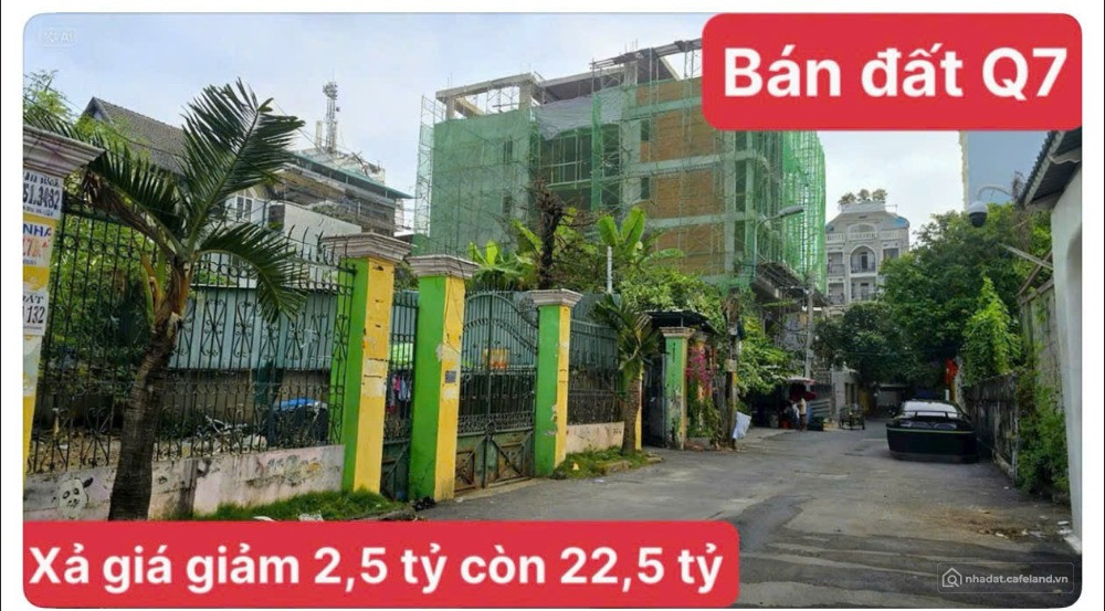 Bán lô đất đường xe tải khu Kiều Đàm, Tân Hưng, Quận 7