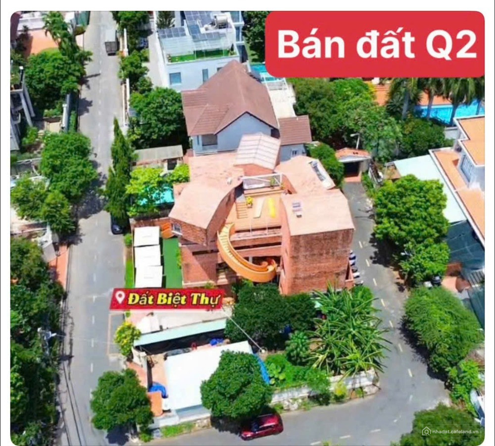 Bán lô đất góc 3 mặt tiền đường số 23, Bình An, Quận 2