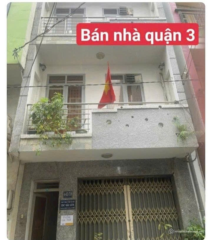 Bán nhà hẻm xe hơi đường Lê Văn Sỹ, Phường 12, Quận 3