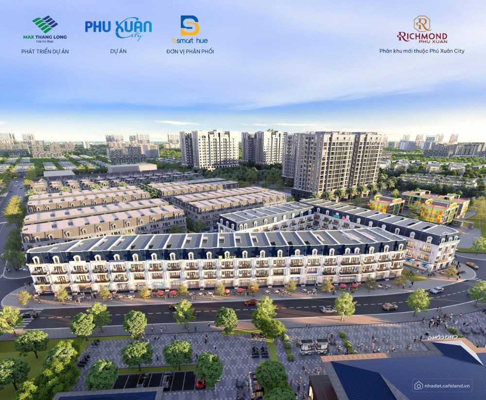 SẮP CÓ GIÁ CHÍNH THỨC SHOPHOUSE RICHMOND PHÚ XUÂN – CHÍNH SÁCH ƯU ĐÃI CỰC LỚ