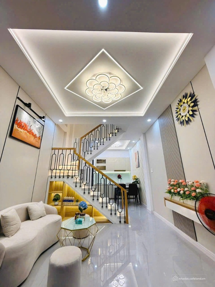 bán nhà 1 trệt 1 lầu lê đức thọ  p16 gò vấp mới full nội thất hxh giá 3.58 tỷ