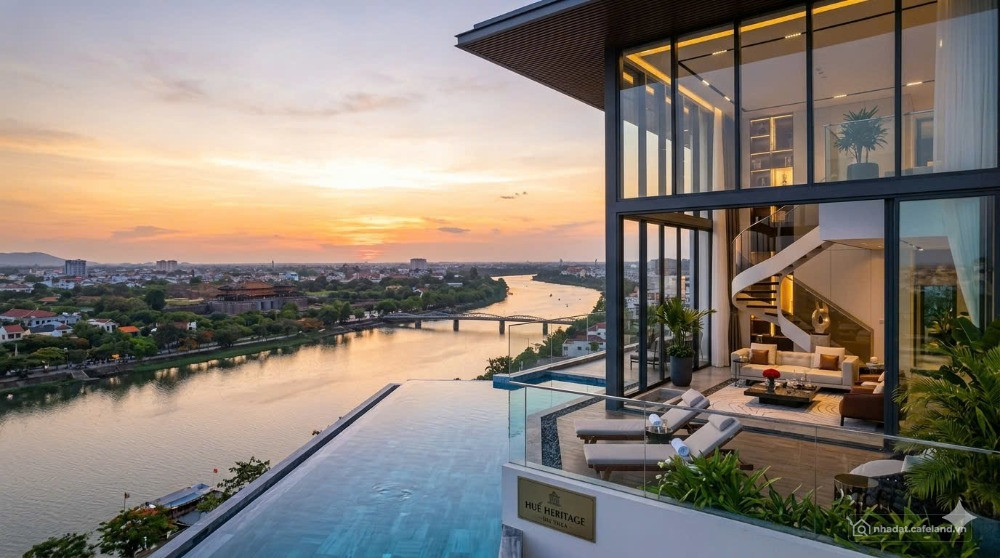 CHÍNH THỨC NHẬN BOOKING KHÔNG VỊ TRÍ GIỎ HÀNG SIÊU PHẨM SKY VILLA HUẾ HERITAGE.