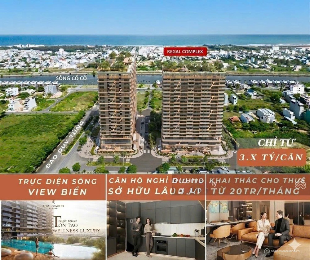 Quỹ căn 1pn view sông, view biển dễ thanh khoản, lợi nhuận cao nên đầu tư tại R