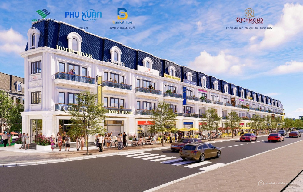 Shophouse Phú Xuân mặt tiền chợ cống- đã có sổ, thanh toán theo tiến độ