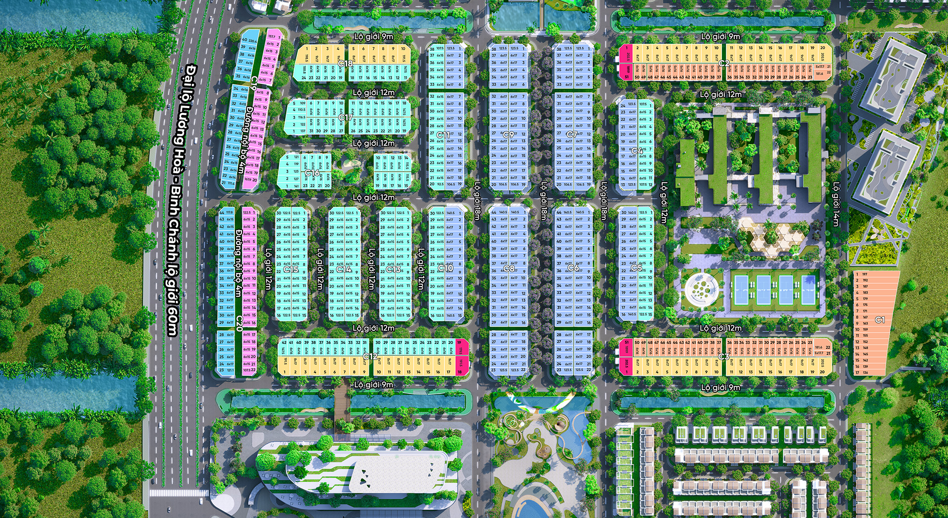 Căn C8-12 thiết kế hiện đại, dễ khai thác