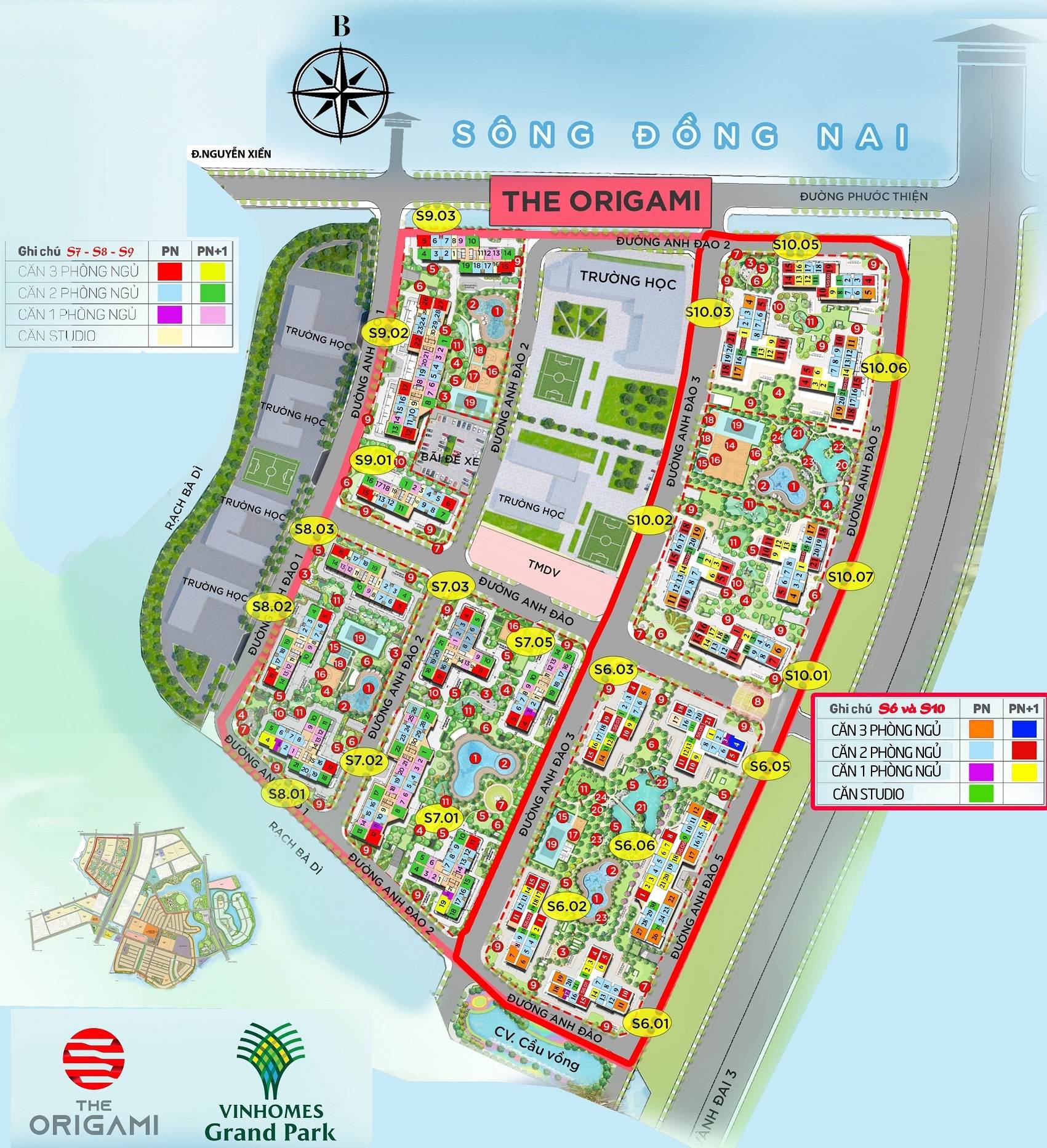 Căn hộ BS8-CH25 phân khu Tropical Beverly Solari – view nội khu