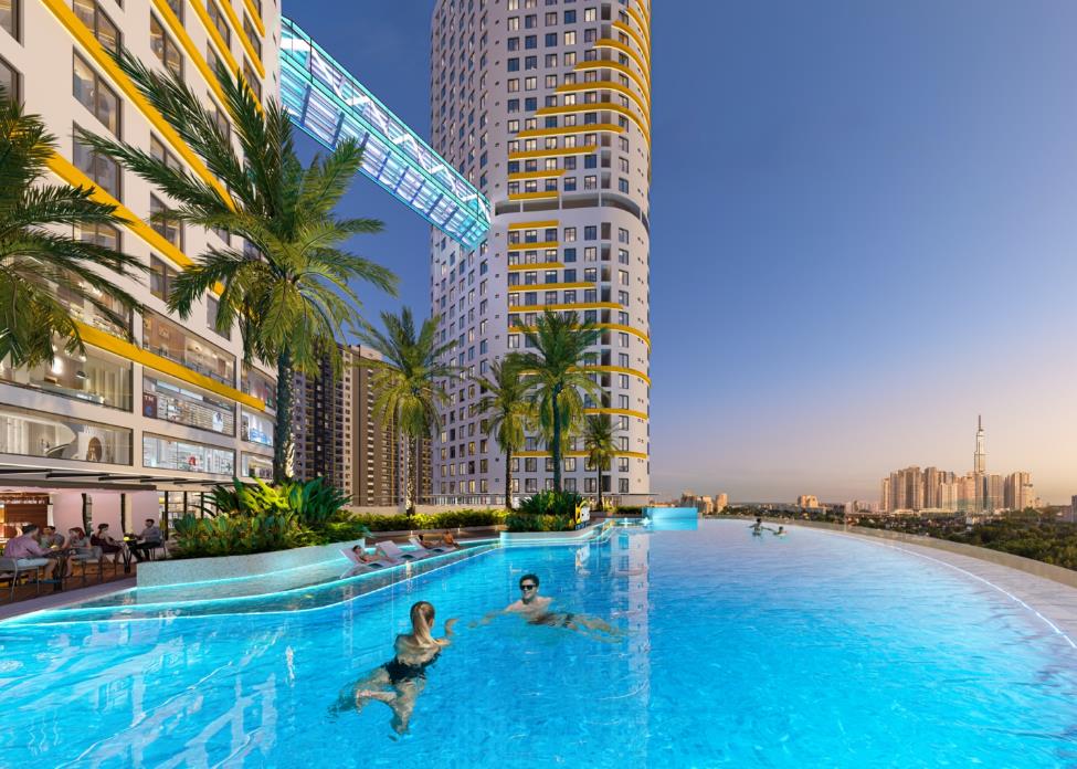 Bán căn hộ B5 Cons City – Tháp Green Topaz 2PN view vườn peony garden tầng điển hình