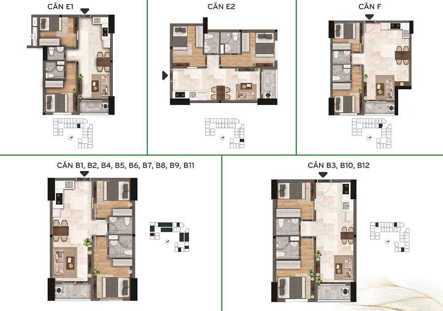 Bán shophouse SH17 Cons City – Tháp Green Topaz block C diện tích 59.58m2