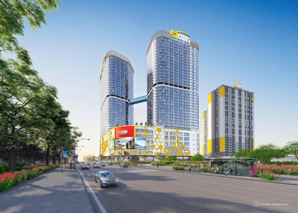 Bán căn hộ B10 Cons City – Tháp Green Topaz 2PN view công viên green topaz, hồ đá tầng điển hình