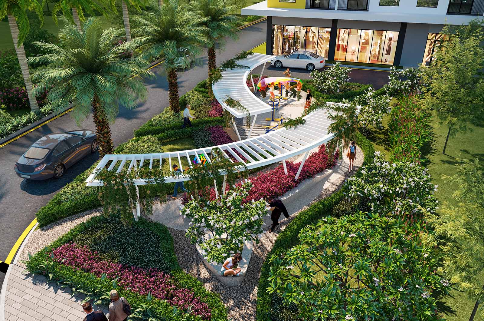 Bán shophouse SH13 Cons City – Tháp Green Topaz block B diện tích 52.69m2