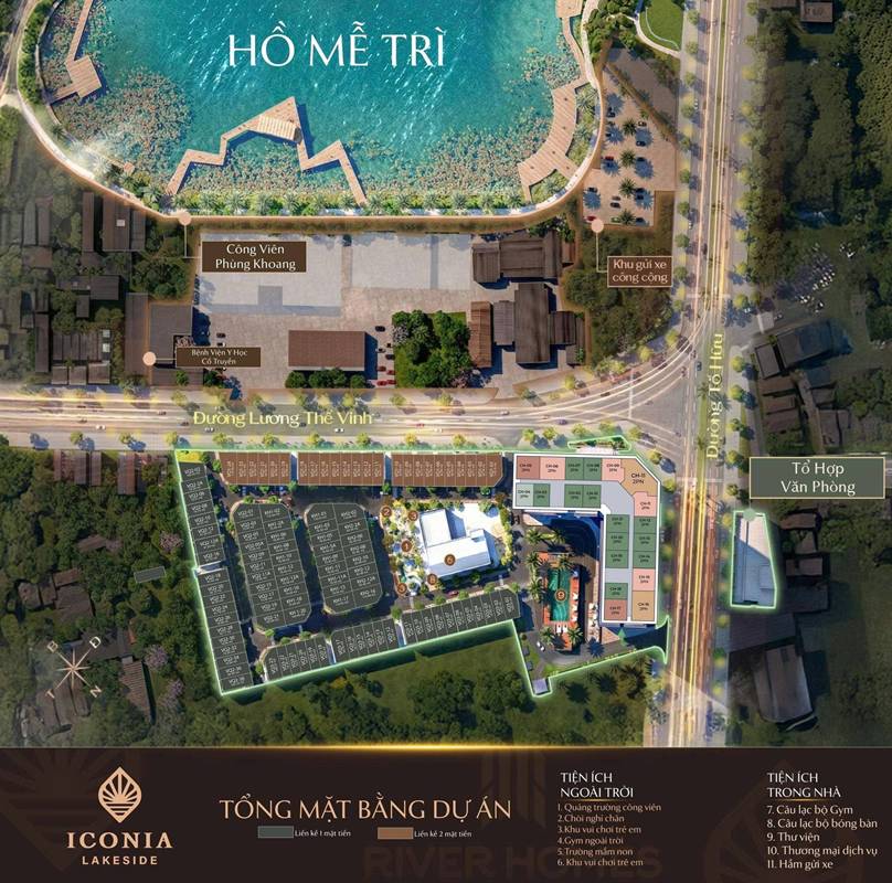 Nhà phố IL-005 diện tích 89m2 tại Iconia Lakeside