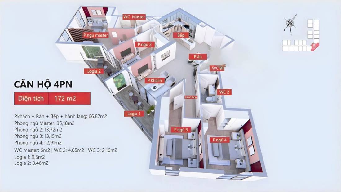 Nhà phố IL-058 diện tích 90m2 tại Iconia Lakeside