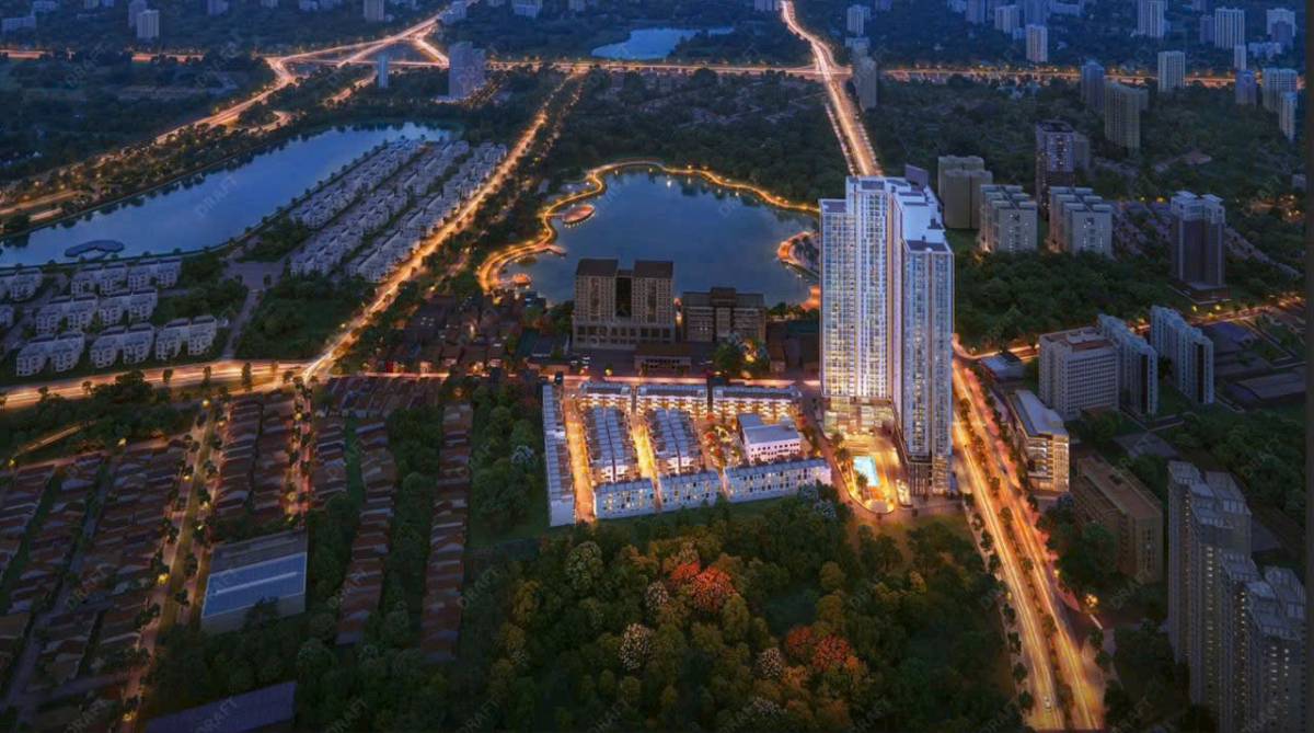 Nhà phố IL-024 diện tích 90m2 tại Iconia Lakeside